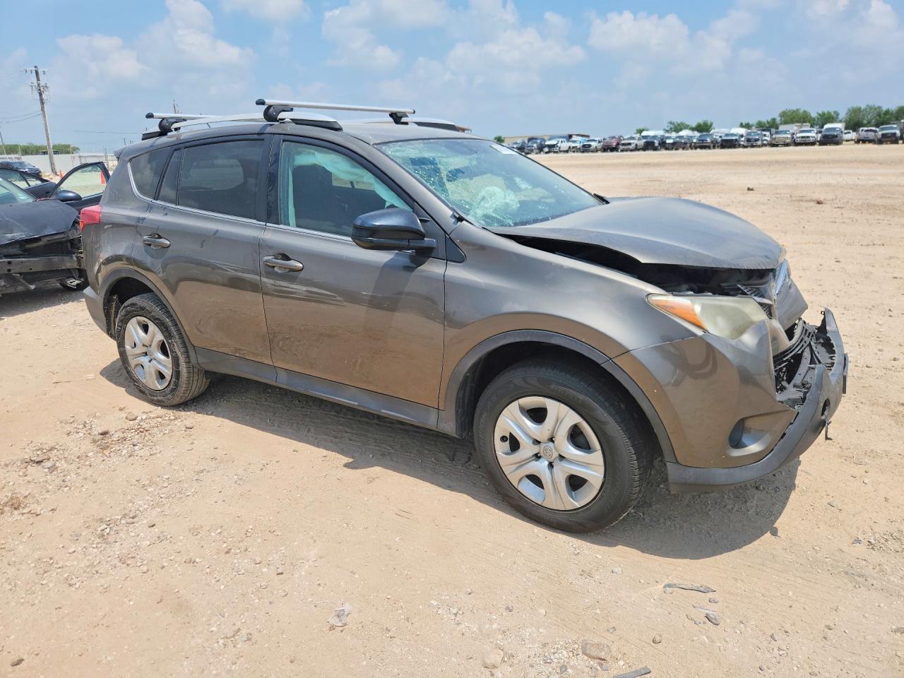 2015 Toyota Rav4 Le Серый vin: 2T3ZFREV2FW143065