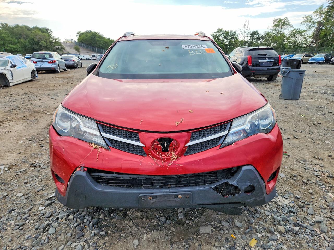 2015 Toyota Rav4 Le Red vin: 2T3ZFREV2FW171108