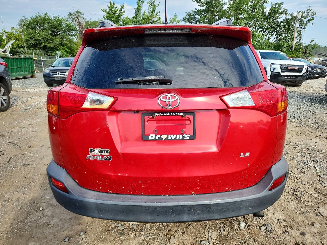 2015 Toyota Rav4 Le Red vin: 2T3ZFREV2FW171108