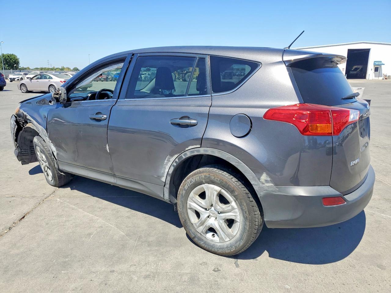 2015 Toyota Rav4 Le Серый vin: 2T3ZFREV2FW189463