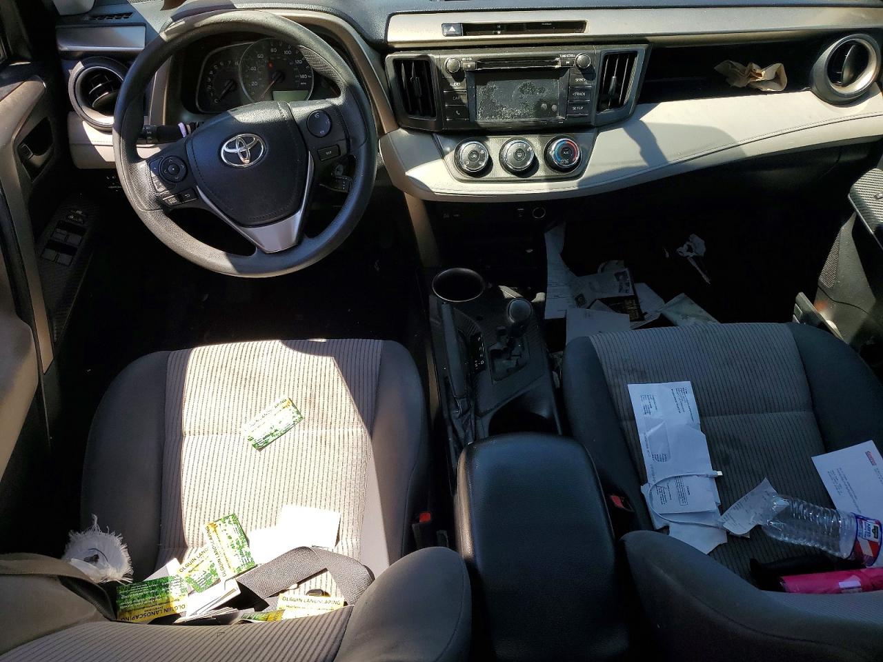 2015 Toyota Rav4 Le Серый vin: 2T3ZFREV2FW189463