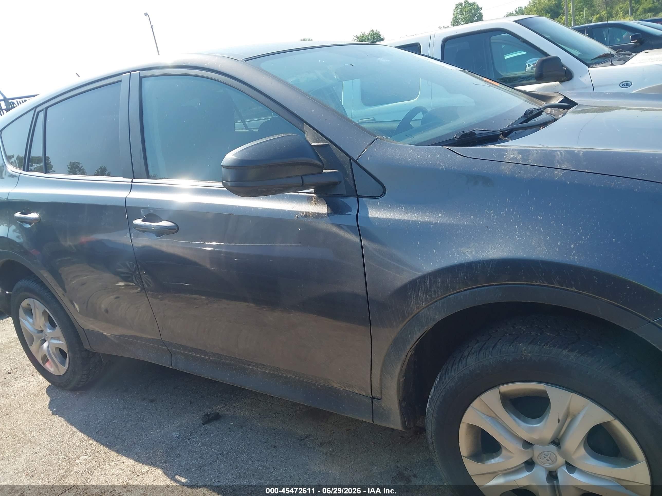 2015 Toyota Rav4 Le Gray vin: 2T3ZFREV2FW208206