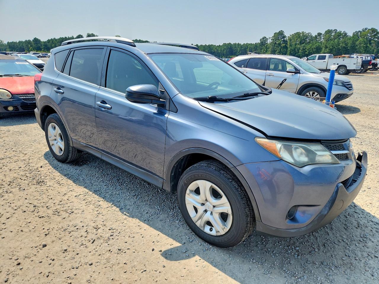 2013 Toyota Rav4 Le Blue vin: 2T3ZFREV3DW035129