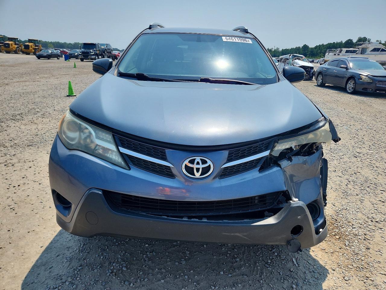 2013 Toyota Rav4 Le Blue vin: 2T3ZFREV3DW035129