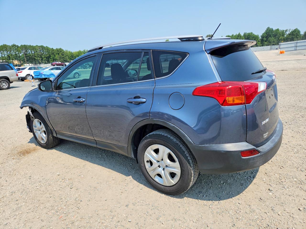 2013 Toyota Rav4 Le Blue vin: 2T3ZFREV3DW035129
