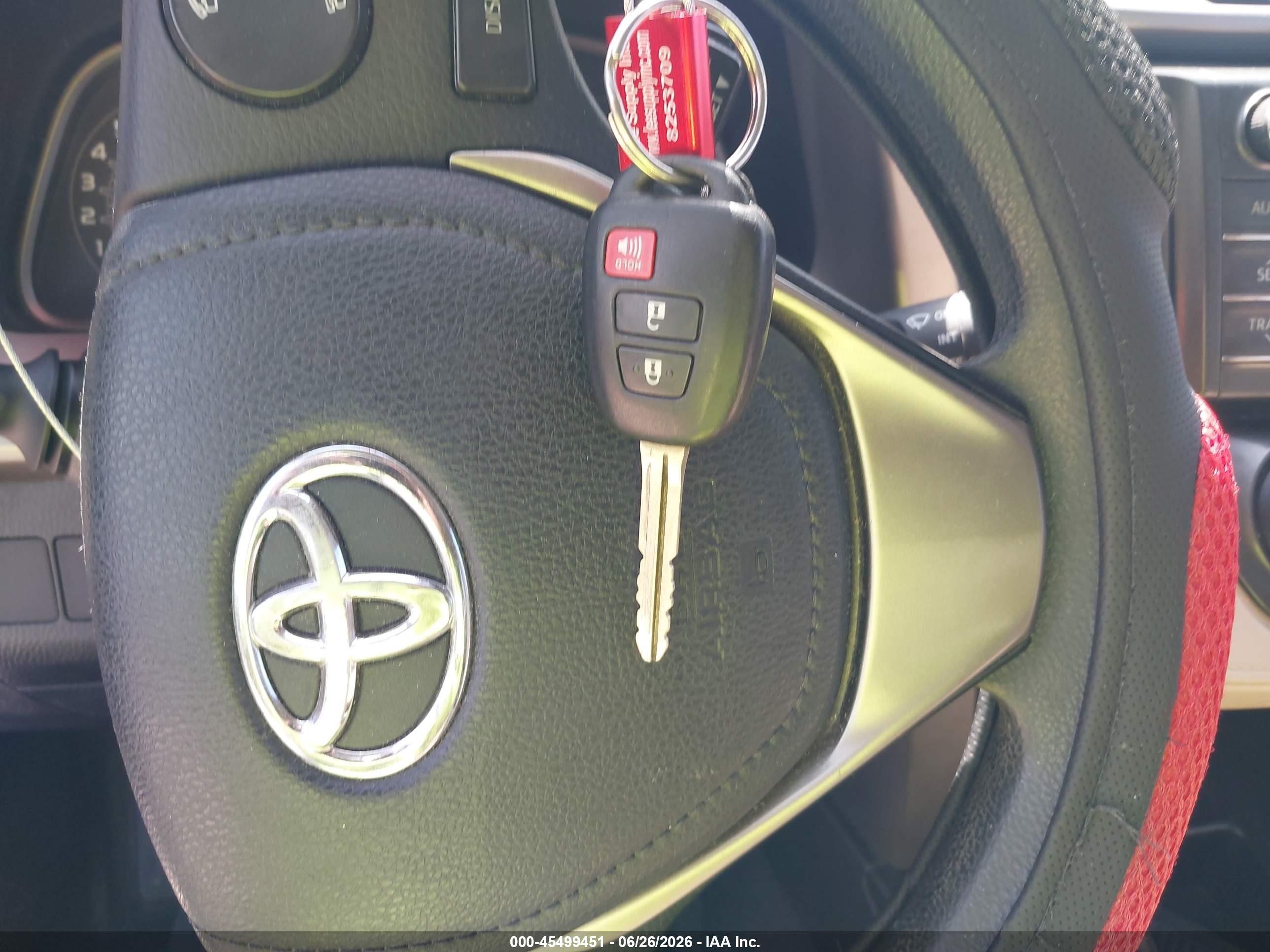 2013 Toyota Rav4 Le Blue vin: 2T3ZFREV3DW052576