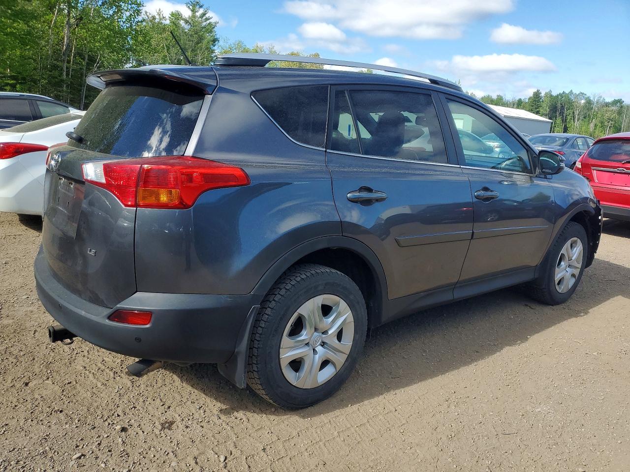 2014 Toyota Rav4 Le Серый vin: 2T3ZFREV3EW110252