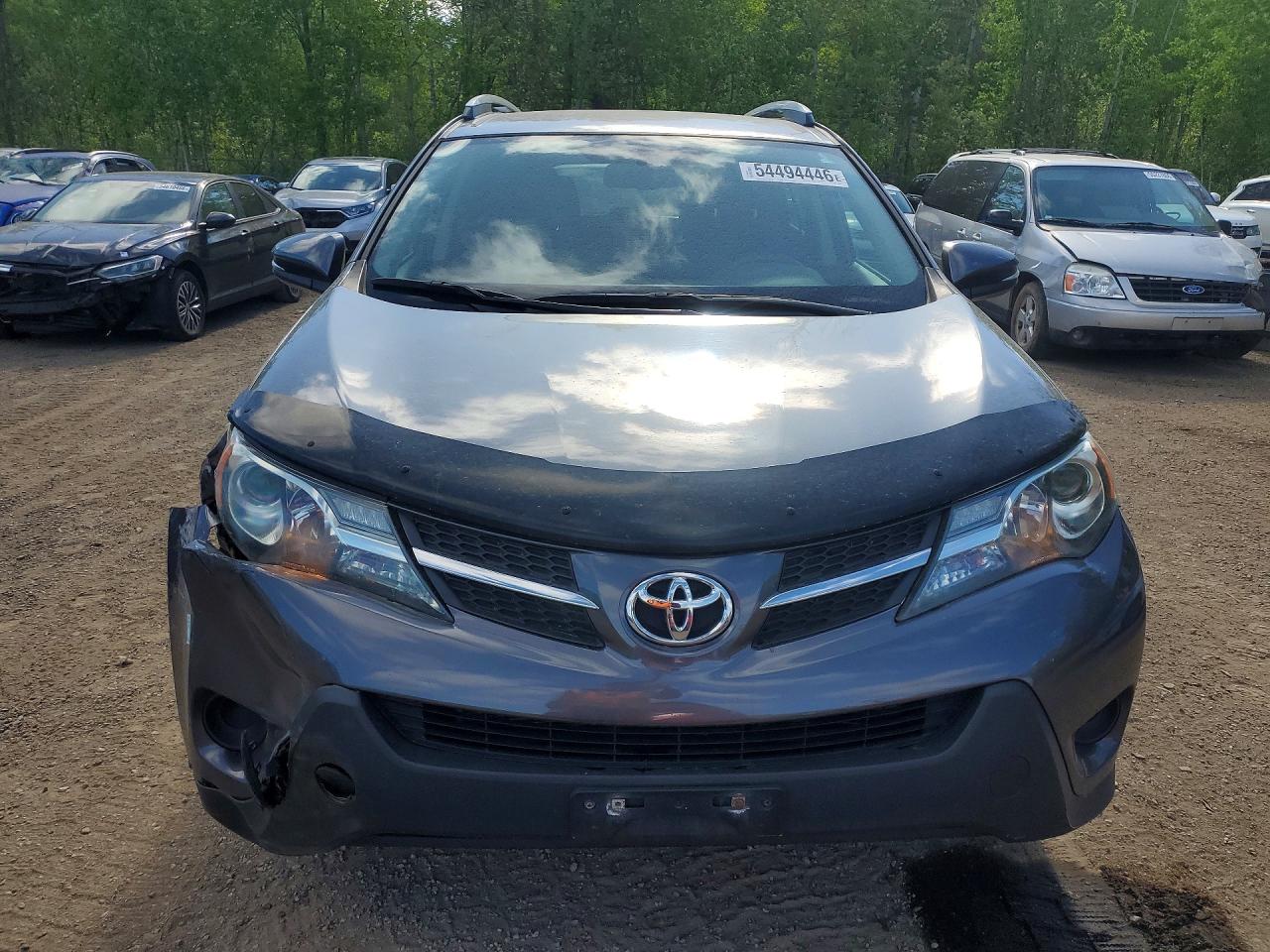 2014 Toyota Rav4 Le Серый vin: 2T3ZFREV3EW110252