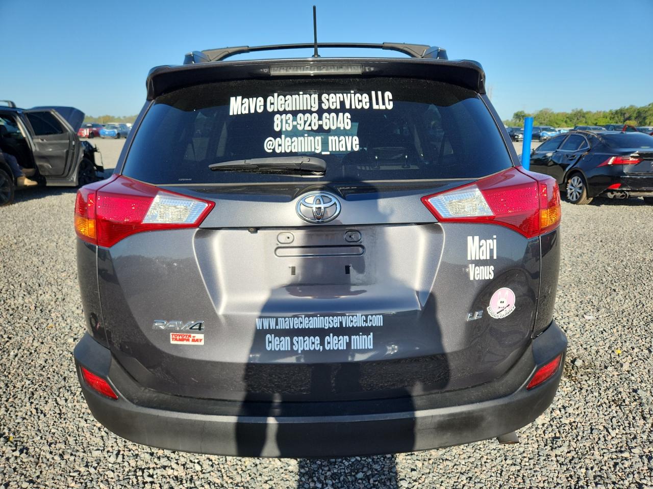 2015 Toyota Rav4 Le Gray vin: 2T3ZFREV3FW141003