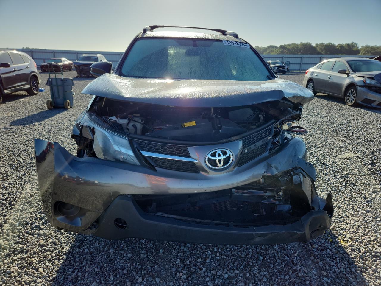 2015 Toyota Rav4 Le Gray vin: 2T3ZFREV3FW141003