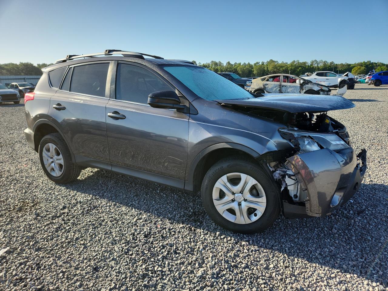 2015 Toyota Rav4 Le Gray vin: 2T3ZFREV3FW141003