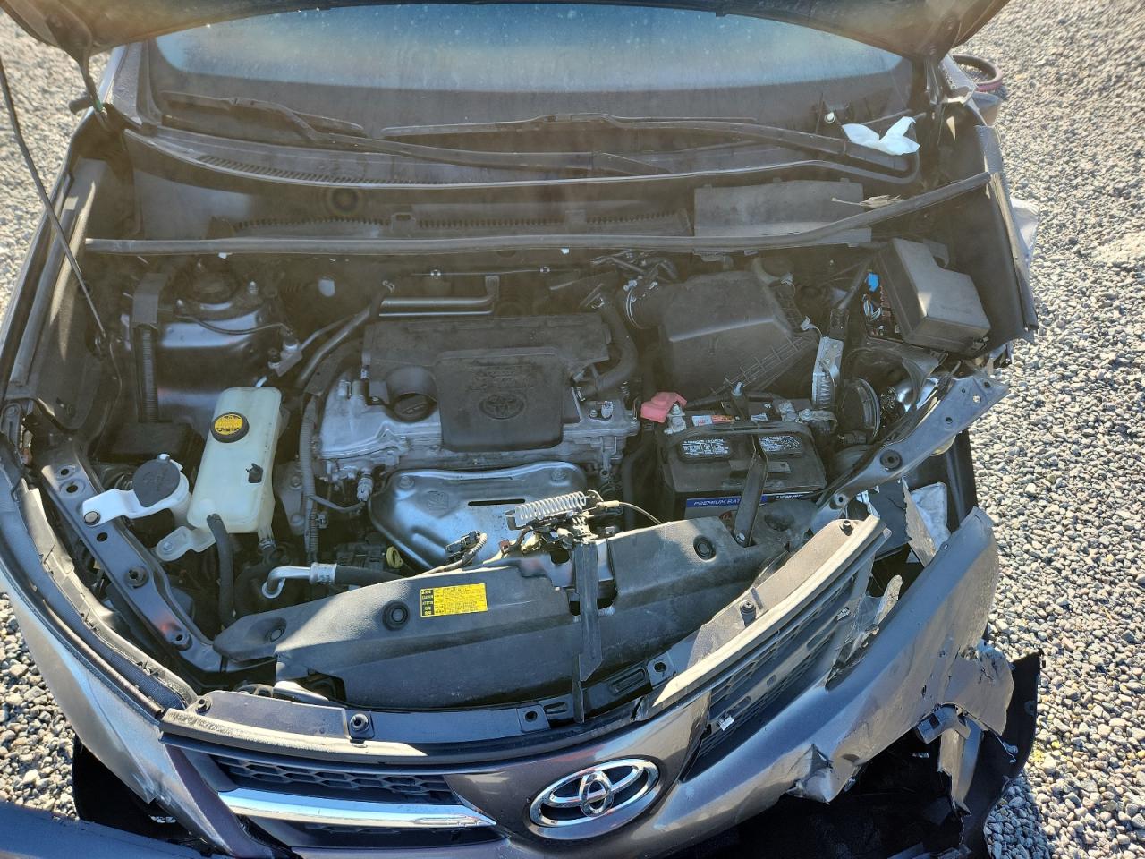 2015 Toyota Rav4 Le Gray vin: 2T3ZFREV3FW141003