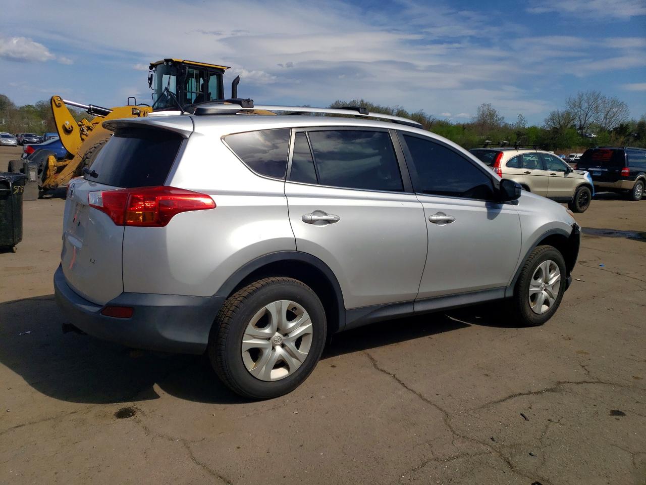 2015 Toyota Rav4 Le Silver vin: 2T3ZFREV3FW188385