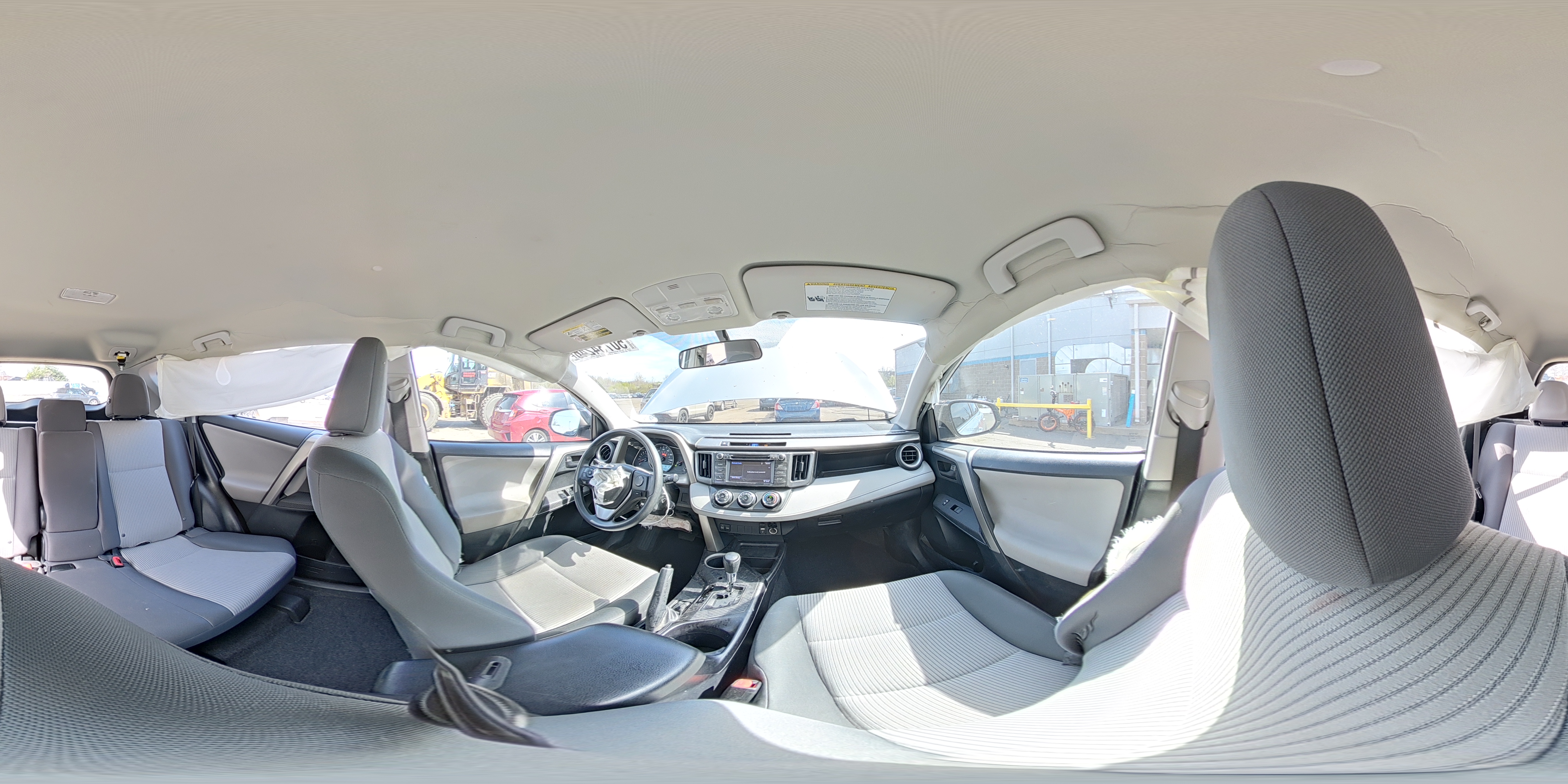 2015 Toyota Rav4 Le Silver vin: 2T3ZFREV3FW188385
