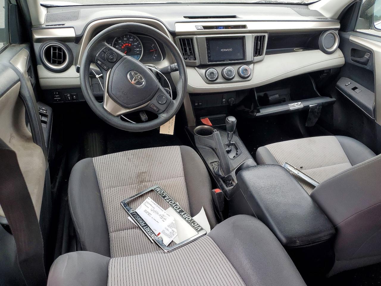 2015 Toyota Rav4 Le Silver vin: 2T3ZFREV3FW205735