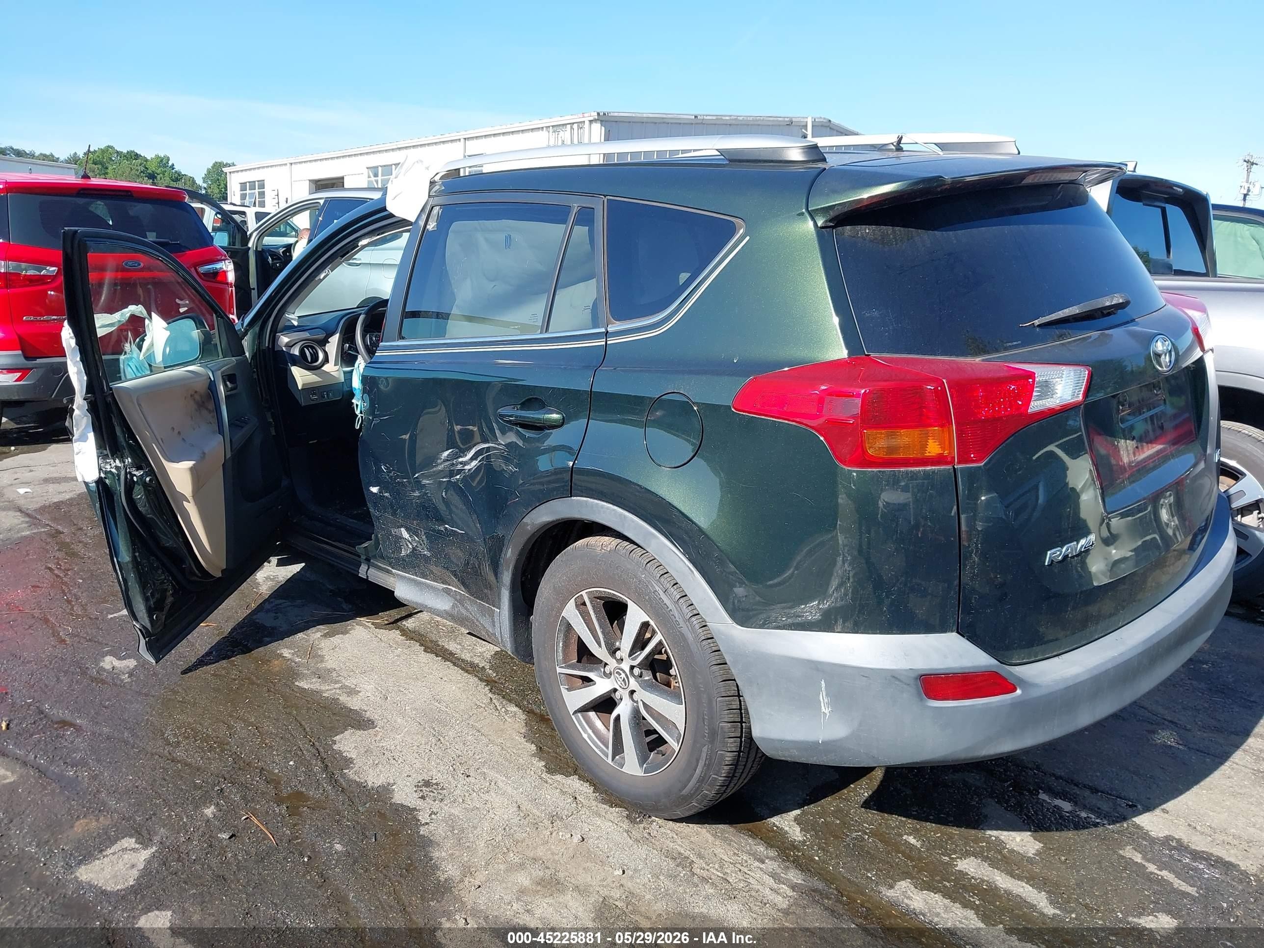 2013 Toyota Rav4 Le Green vin: 2T3ZFREV4DW004939