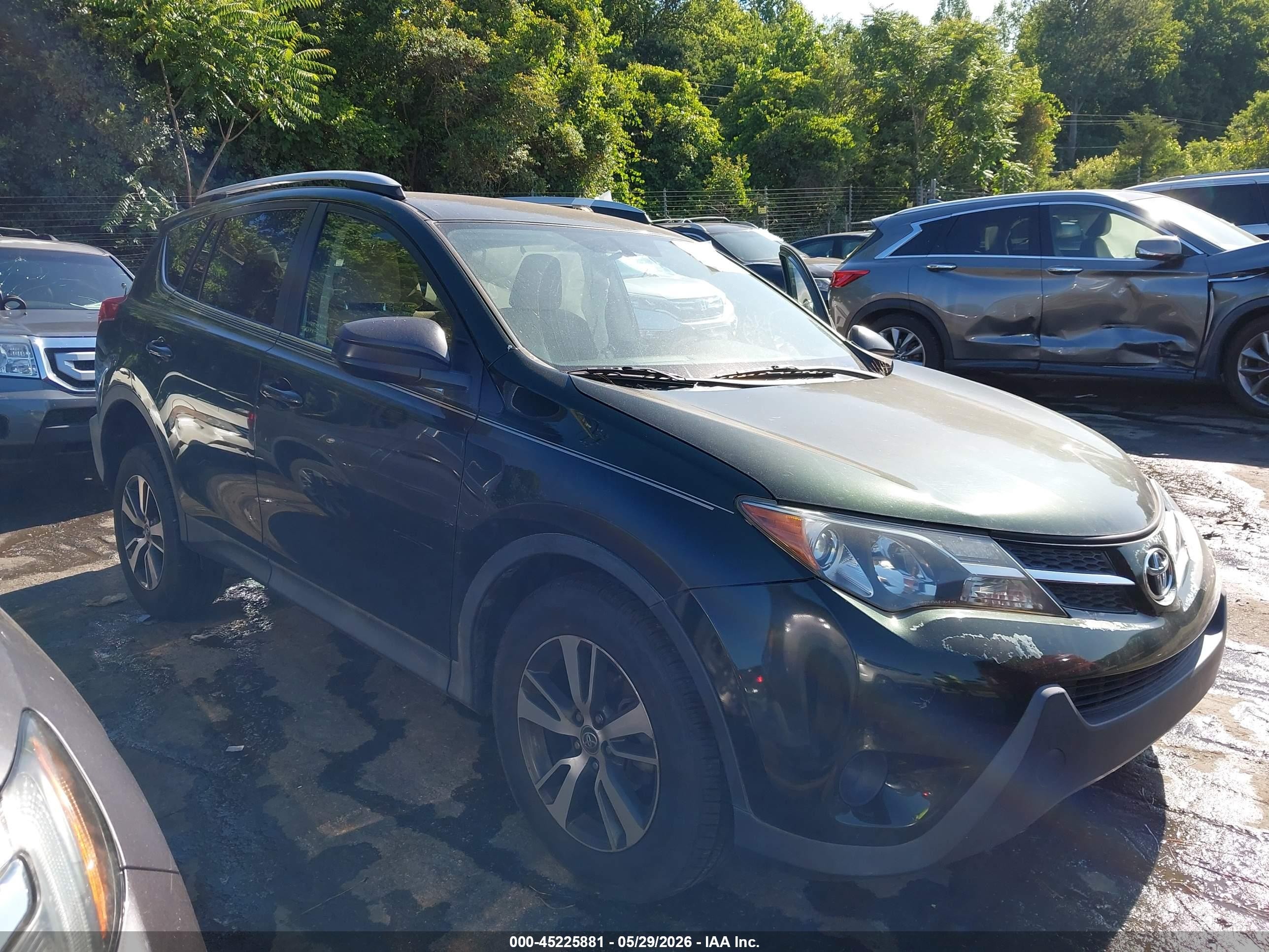 2013 Toyota Rav4 Le Green vin: 2T3ZFREV4DW004939