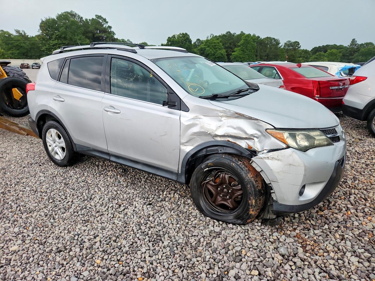 2013 Toyota Rav4 Le Silver vin: 2T3ZFREV4DW005735