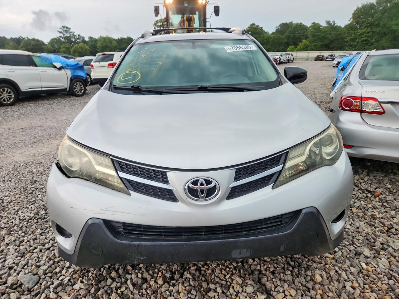 2013 Toyota Rav4 Le Silver vin: 2T3ZFREV4DW005735