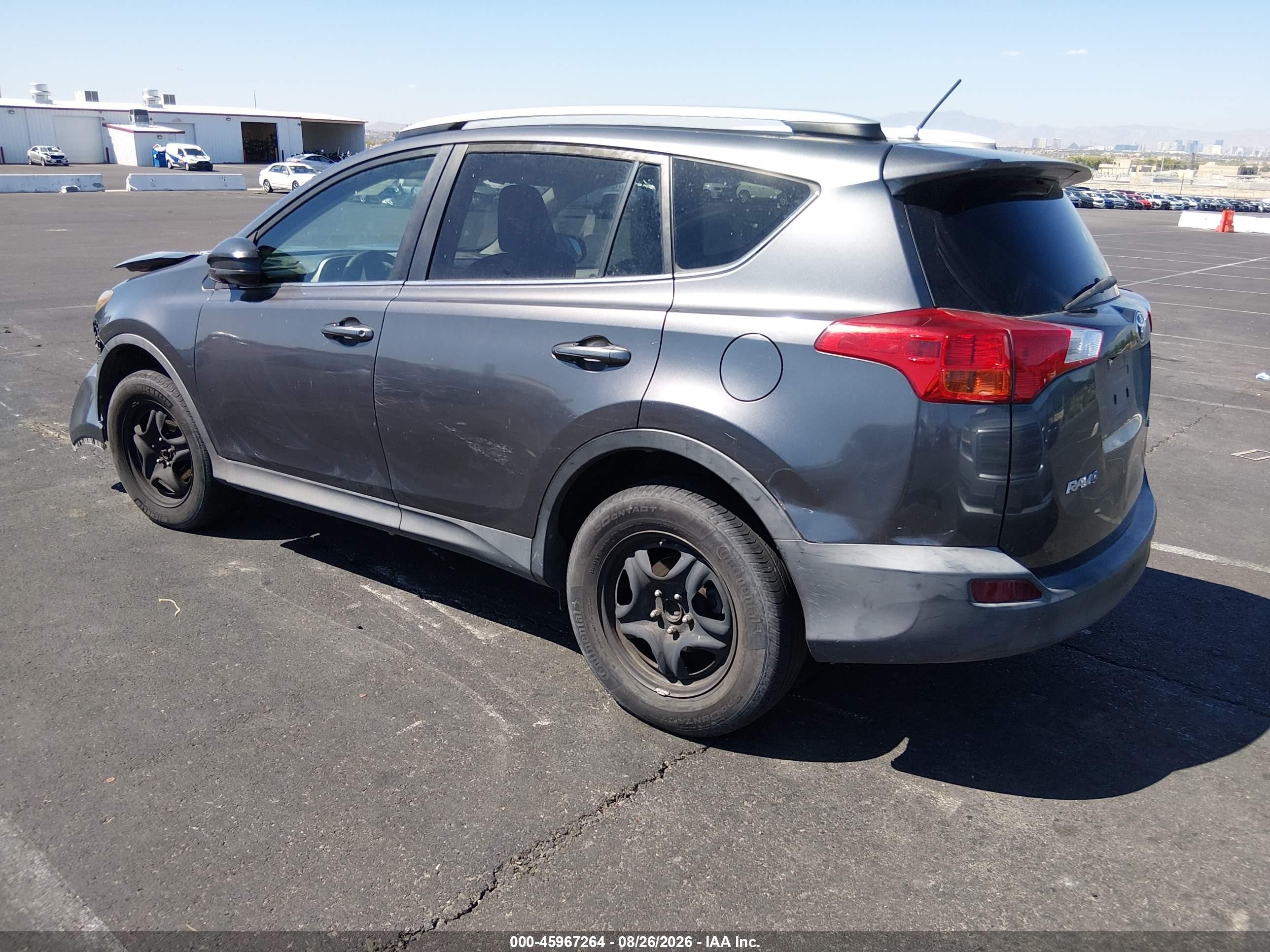 2013 Toyota Rav4 Le Gray vin: 2T3ZFREV4DW012197