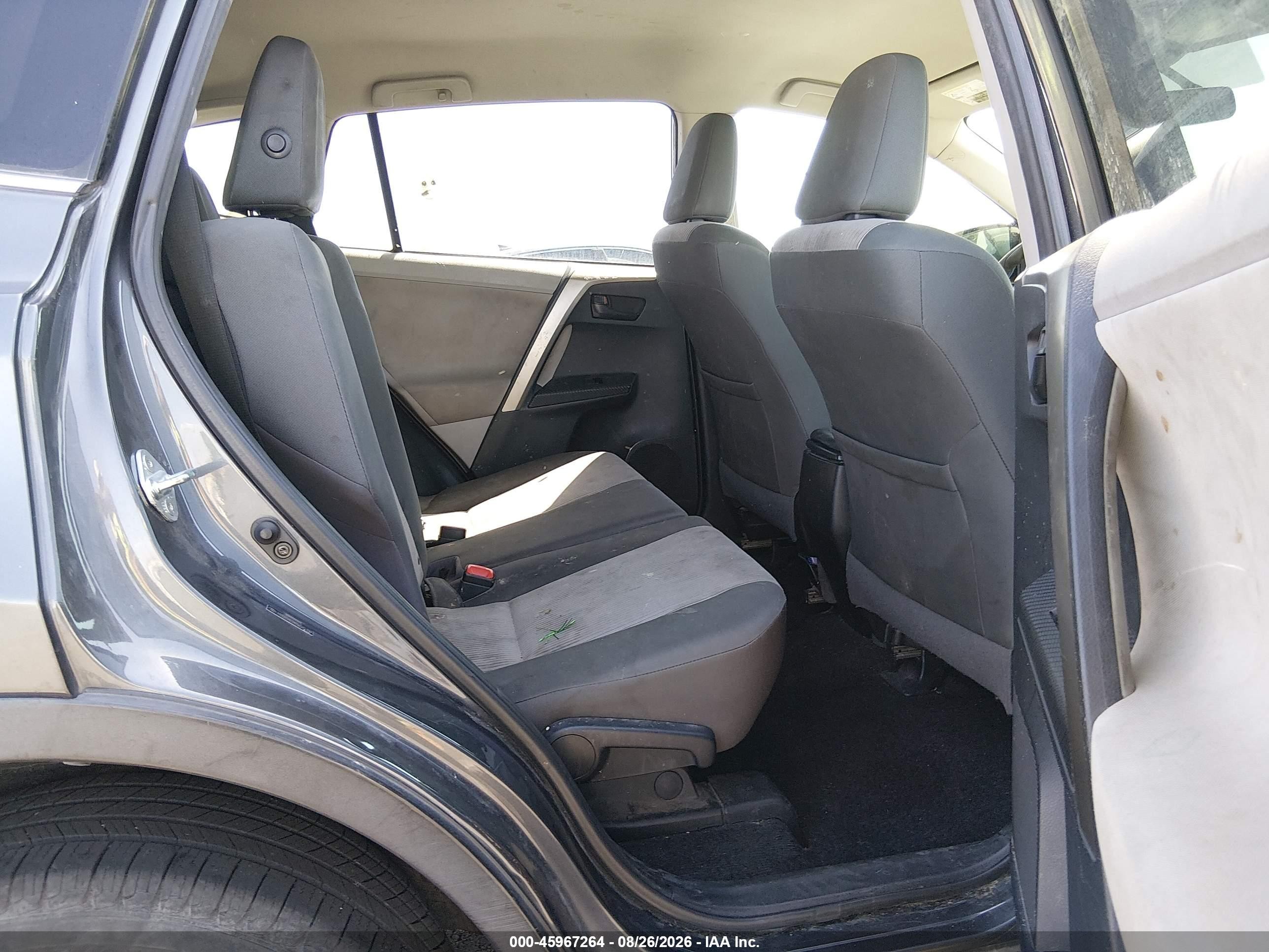 2013 Toyota Rav4 Le Gray vin: 2T3ZFREV4DW012197