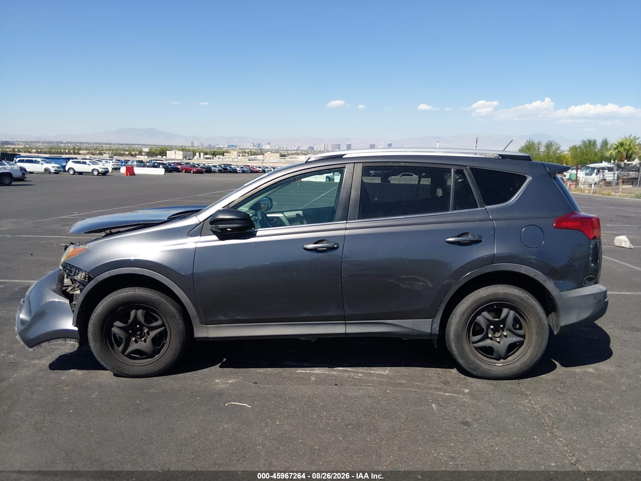 2013 Toyota Rav4 Le Gray vin: 2T3ZFREV4DW012197