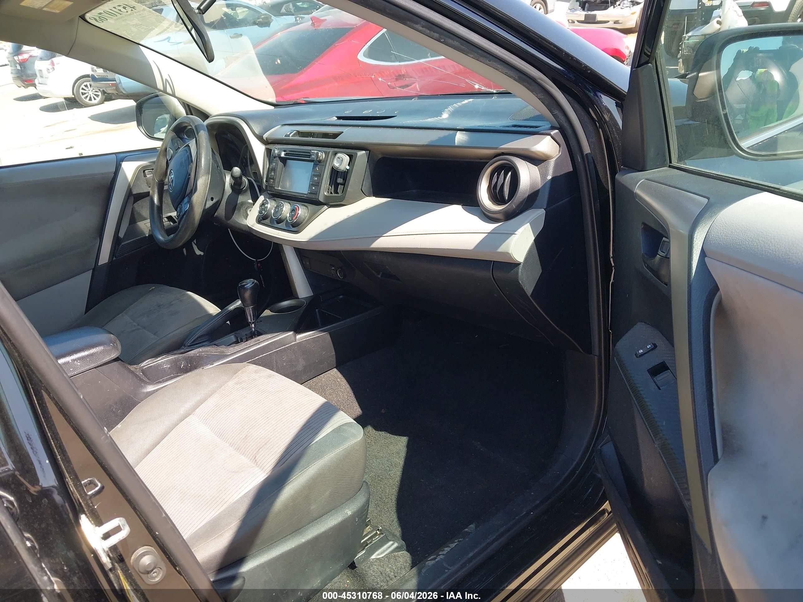 2013 Toyota Rav4 Le Black vin: 2T3ZFREV4DW025080