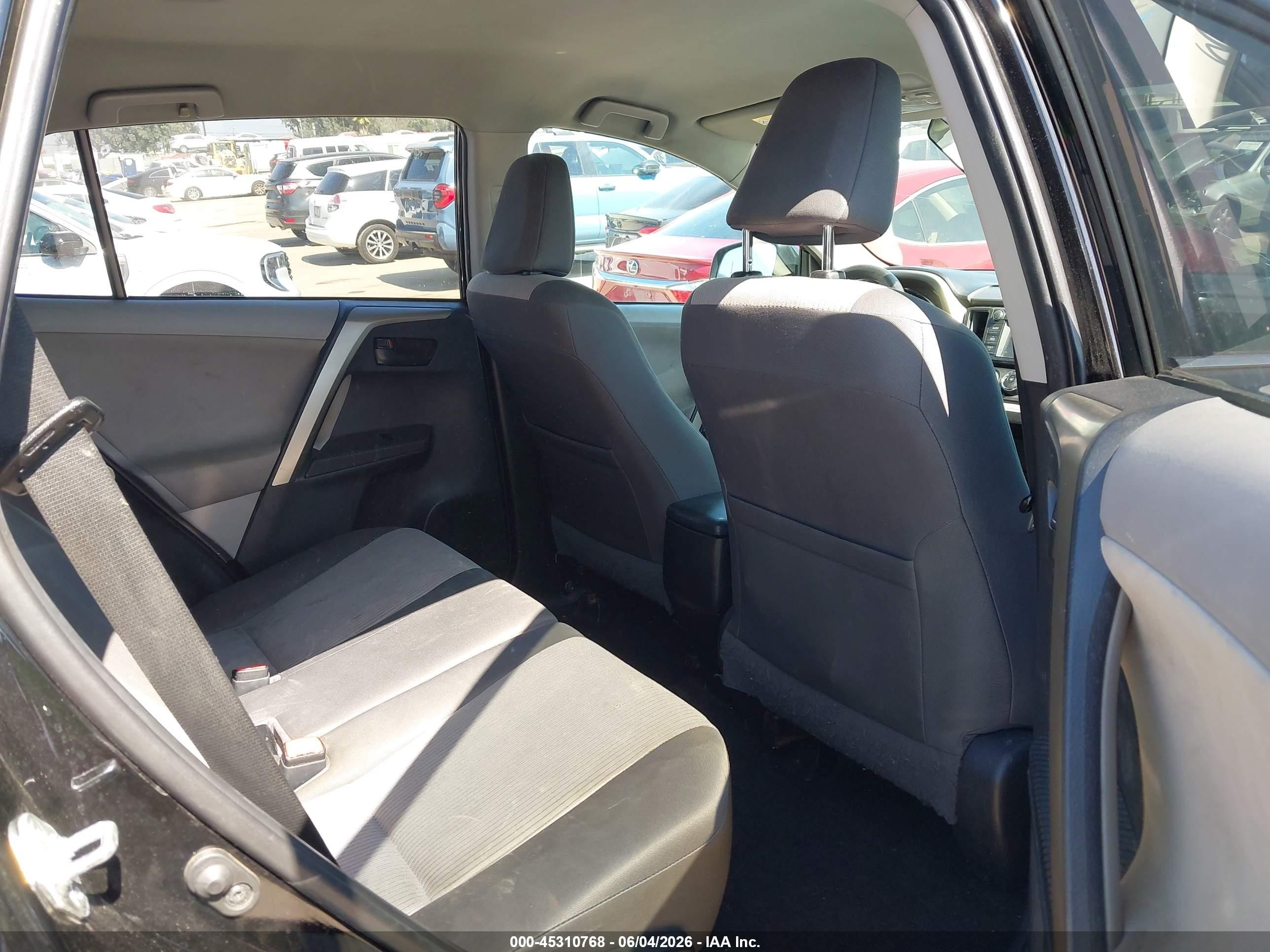 2013 Toyota Rav4 Le Black vin: 2T3ZFREV4DW025080
