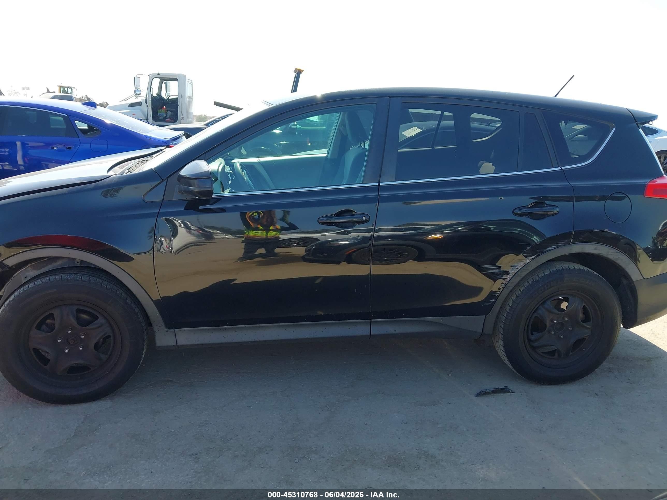 2013 Toyota Rav4 Le Black vin: 2T3ZFREV4DW025080