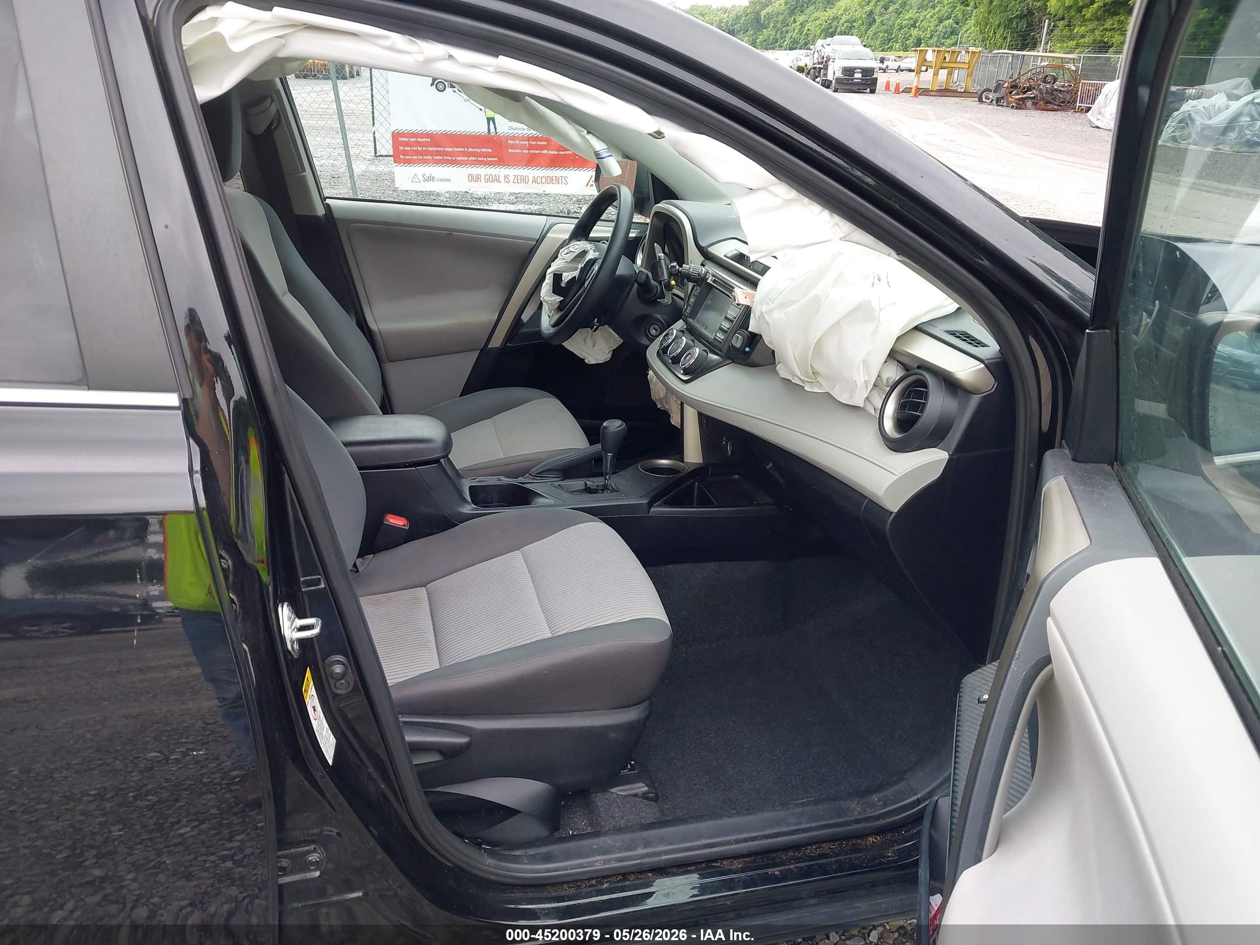2013 Toyota Rav4 Le Black vin: 2T3ZFREV4DW040498