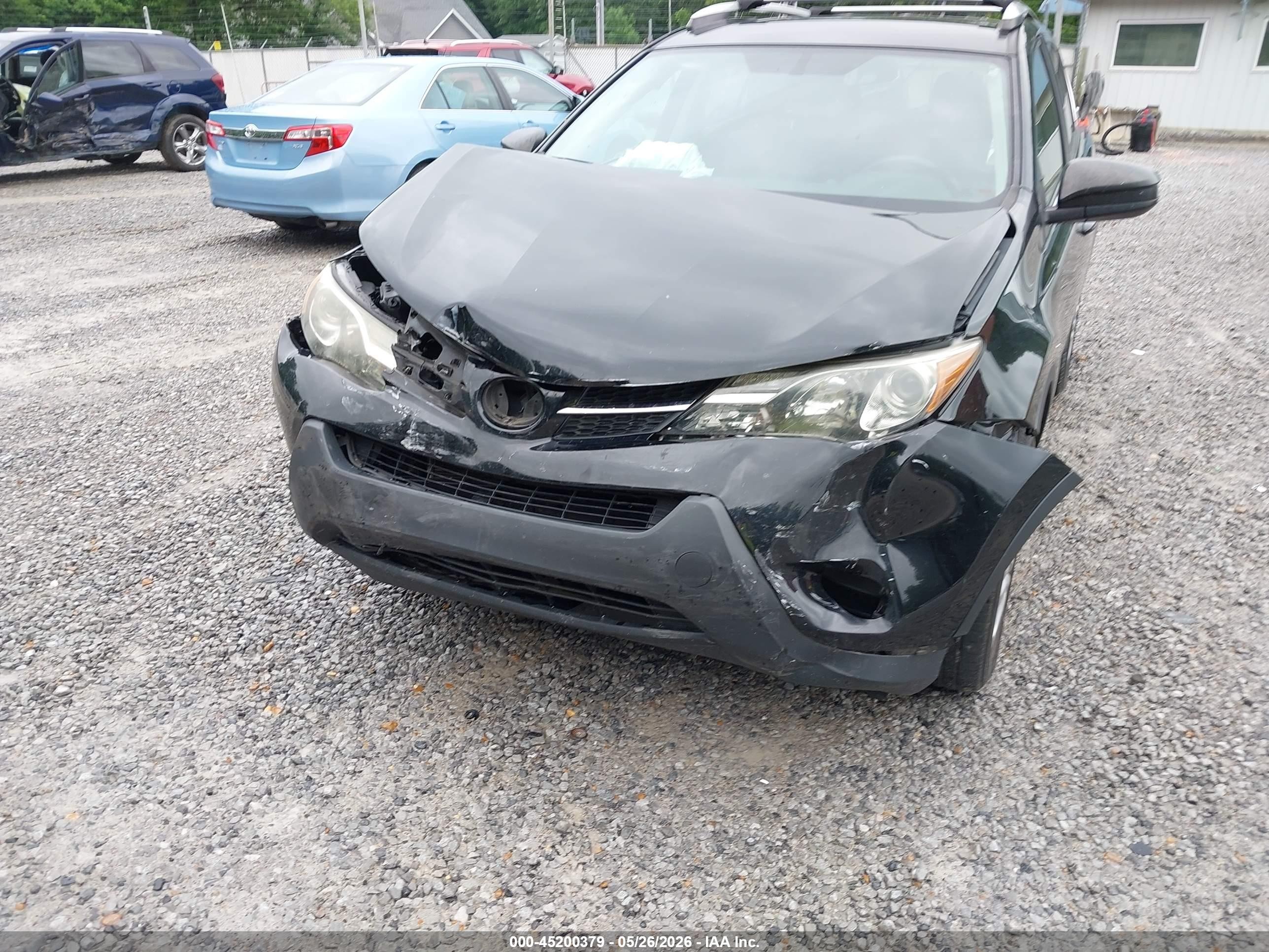2013 Toyota Rav4 Le Black vin: 2T3ZFREV4DW040498