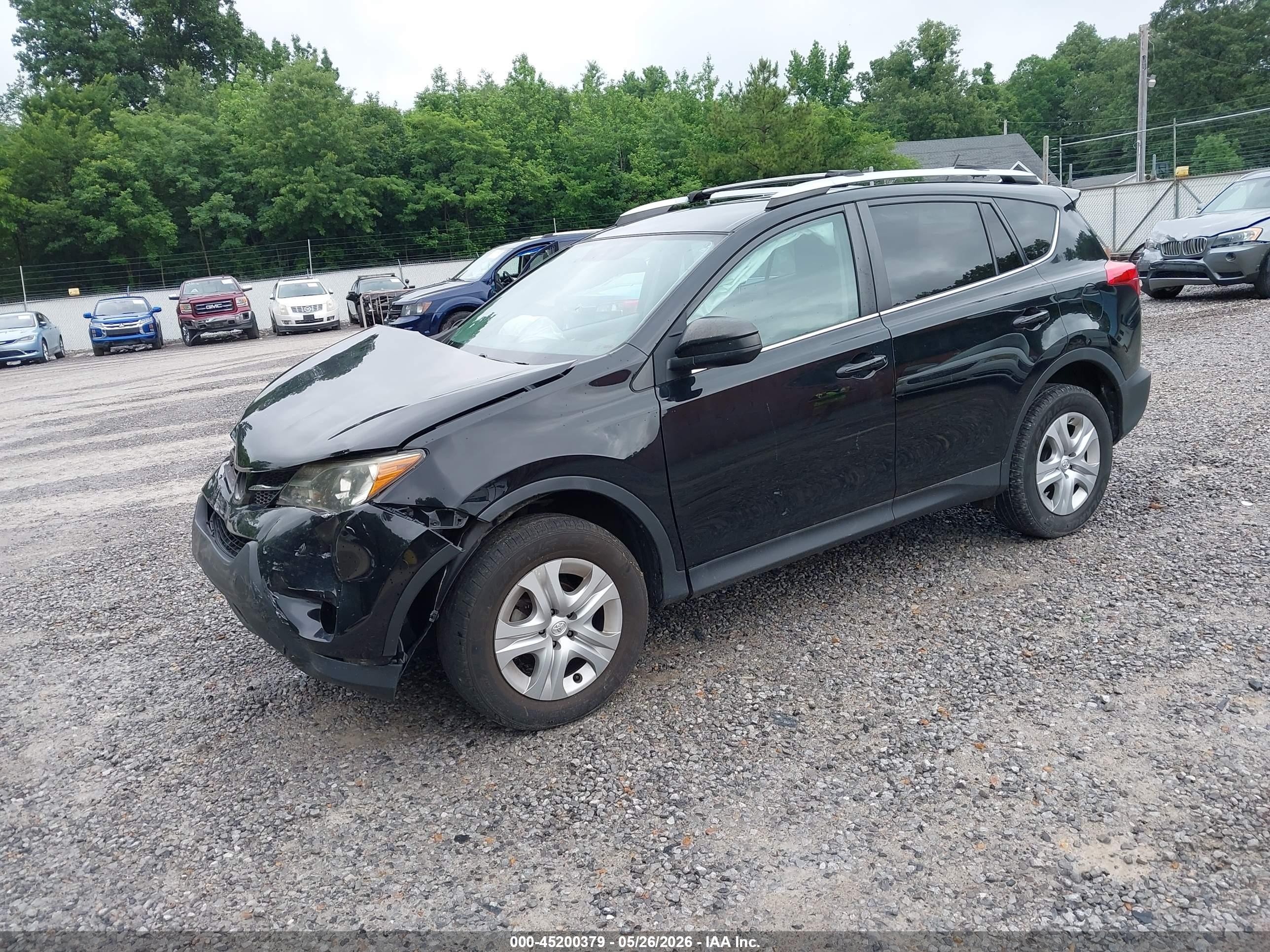 2013 Toyota Rav4 Le Black vin: 2T3ZFREV4DW040498