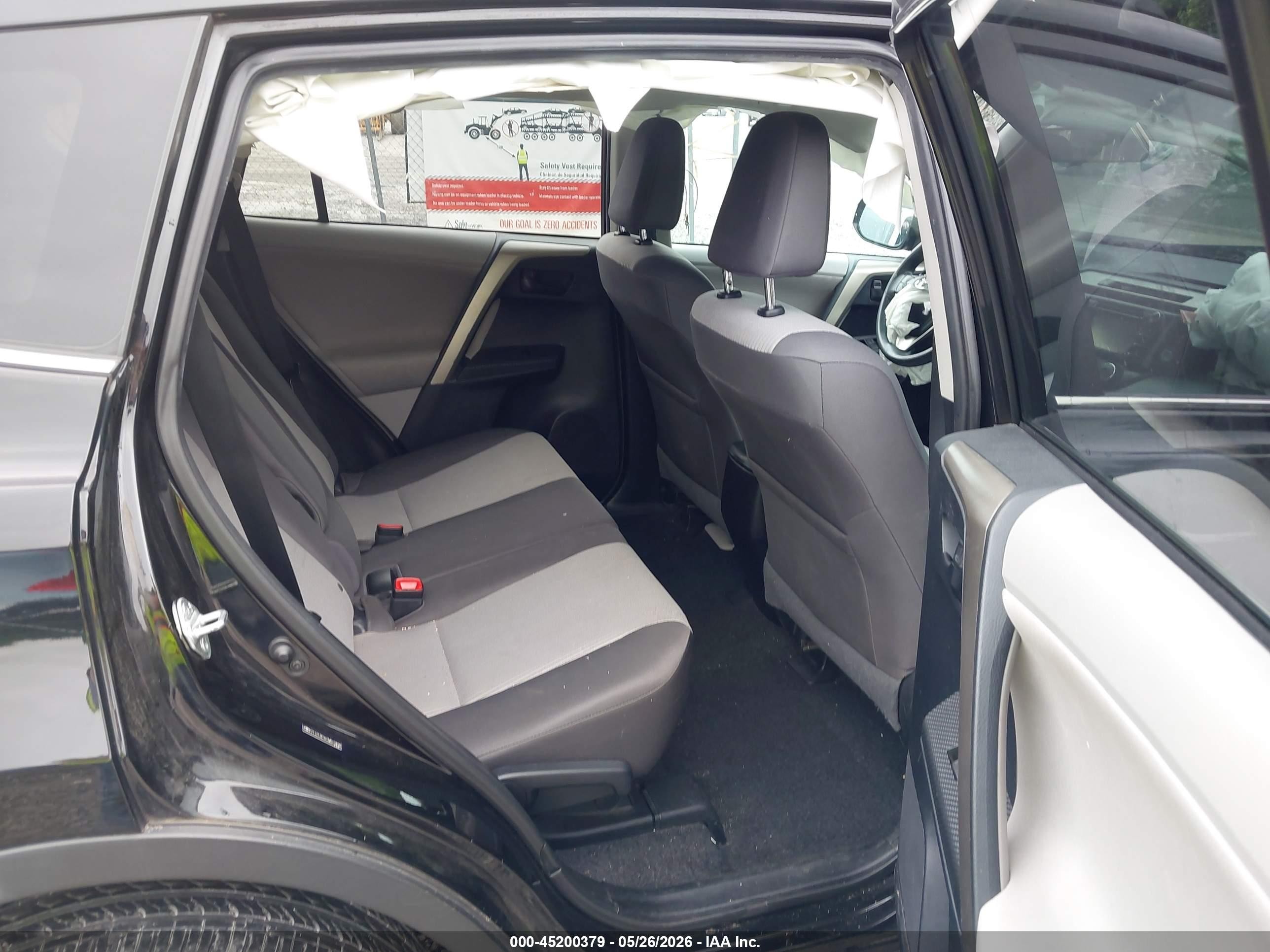 2013 Toyota Rav4 Le Black vin: 2T3ZFREV4DW040498