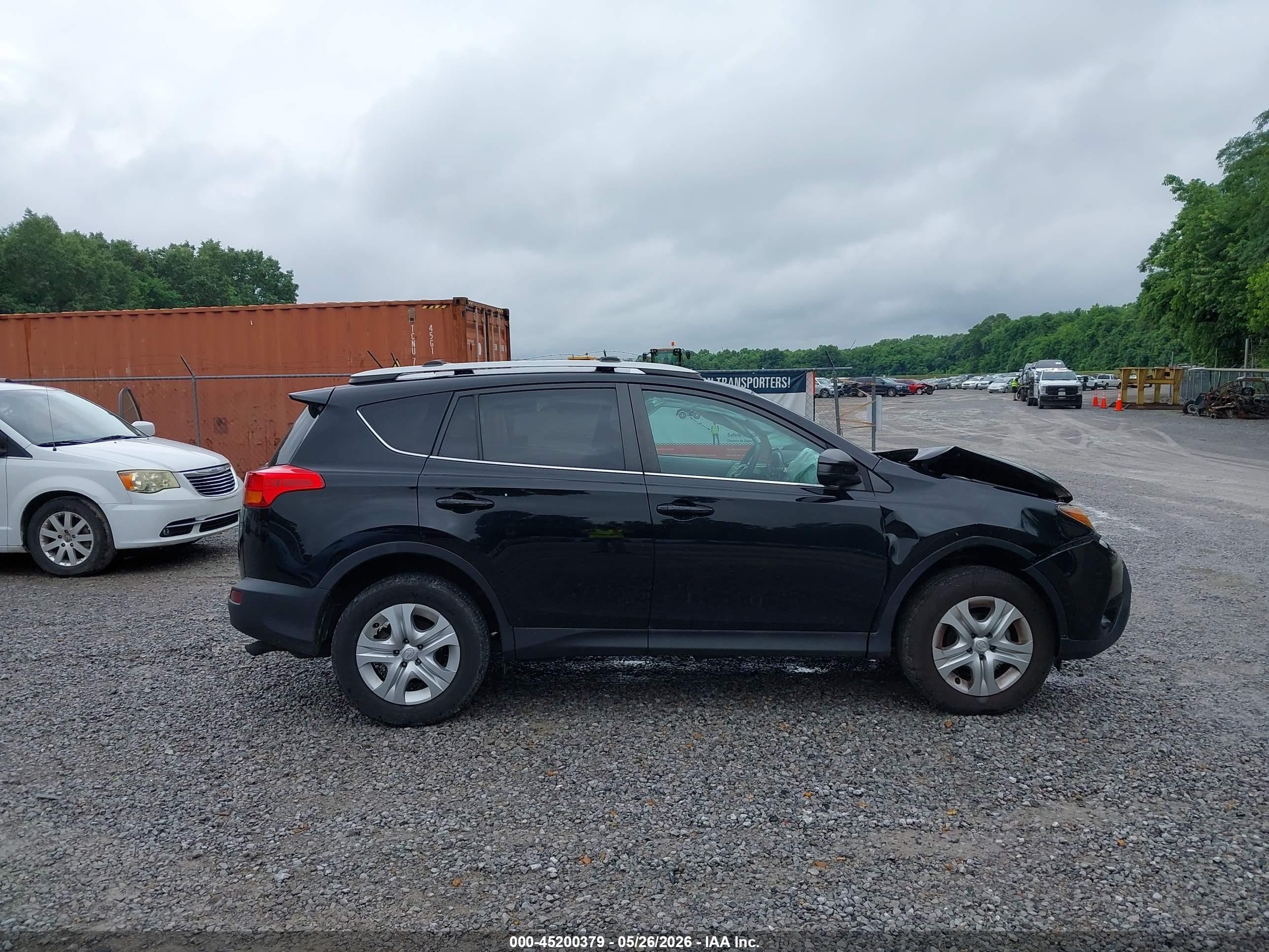 2013 Toyota Rav4 Le Black vin: 2T3ZFREV4DW040498