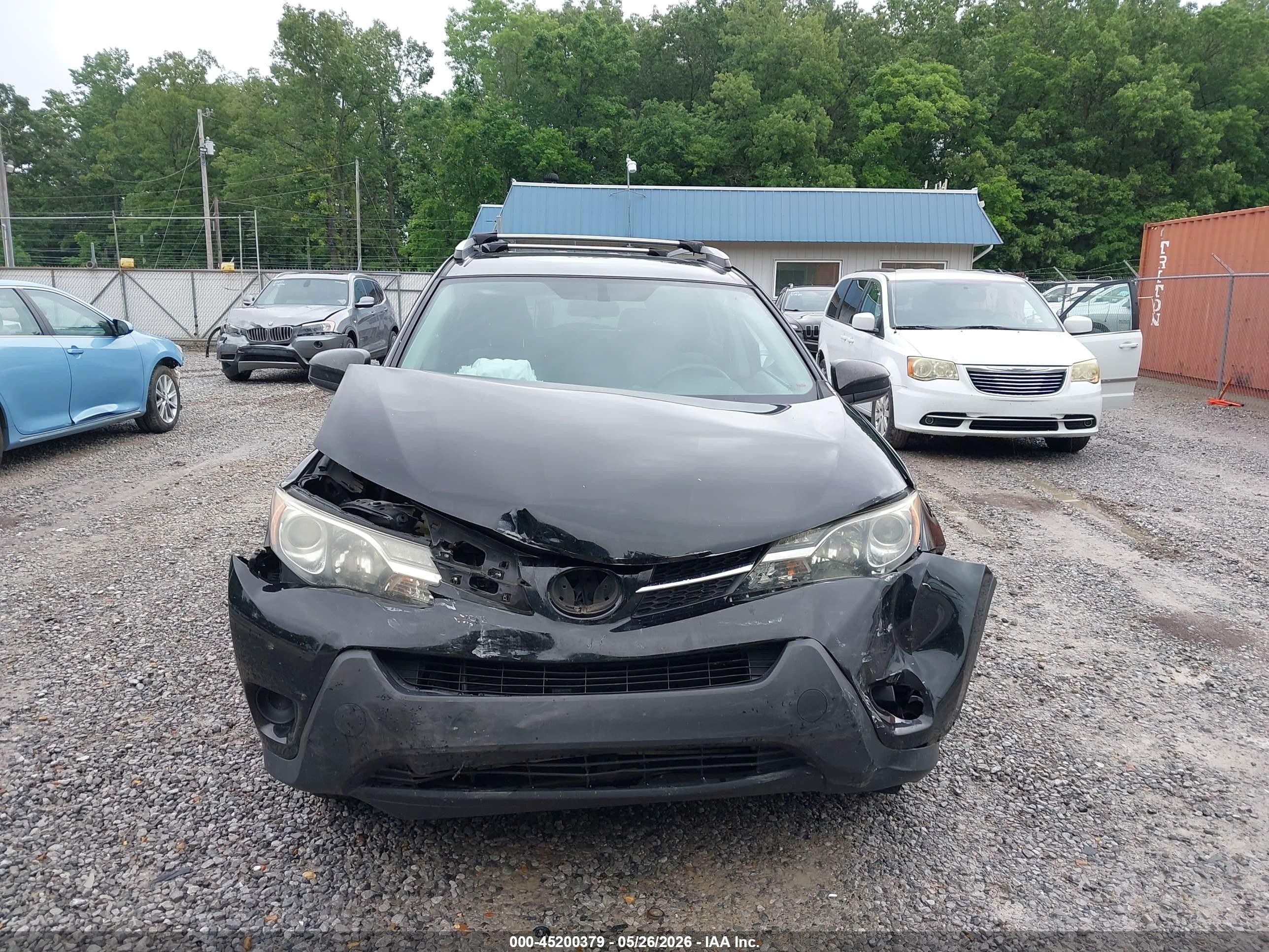 2013 Toyota Rav4 Le Black vin: 2T3ZFREV4DW040498