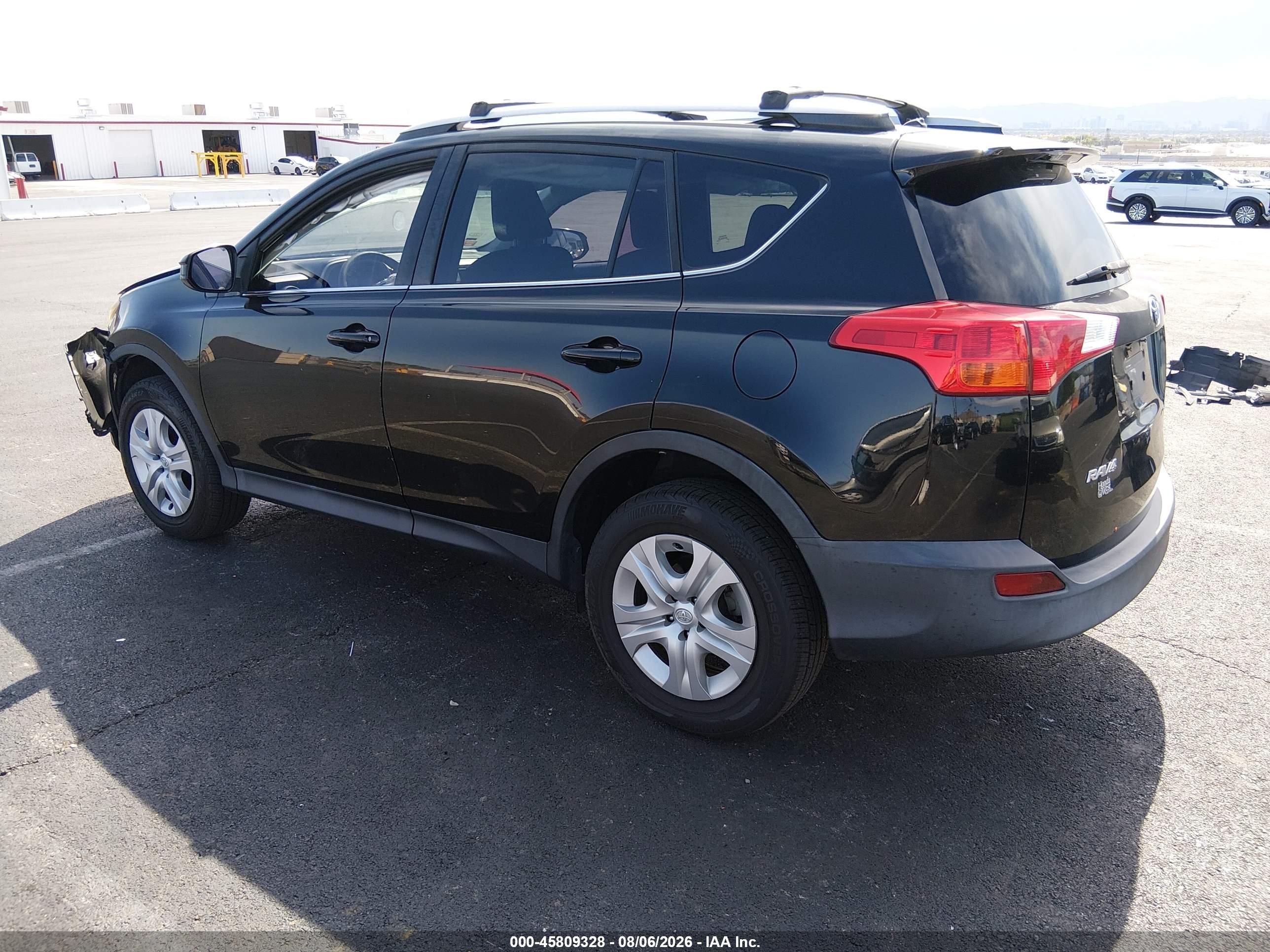 2014 Toyota Rav4 Le Black vin: 2T3ZFREV4EW097513