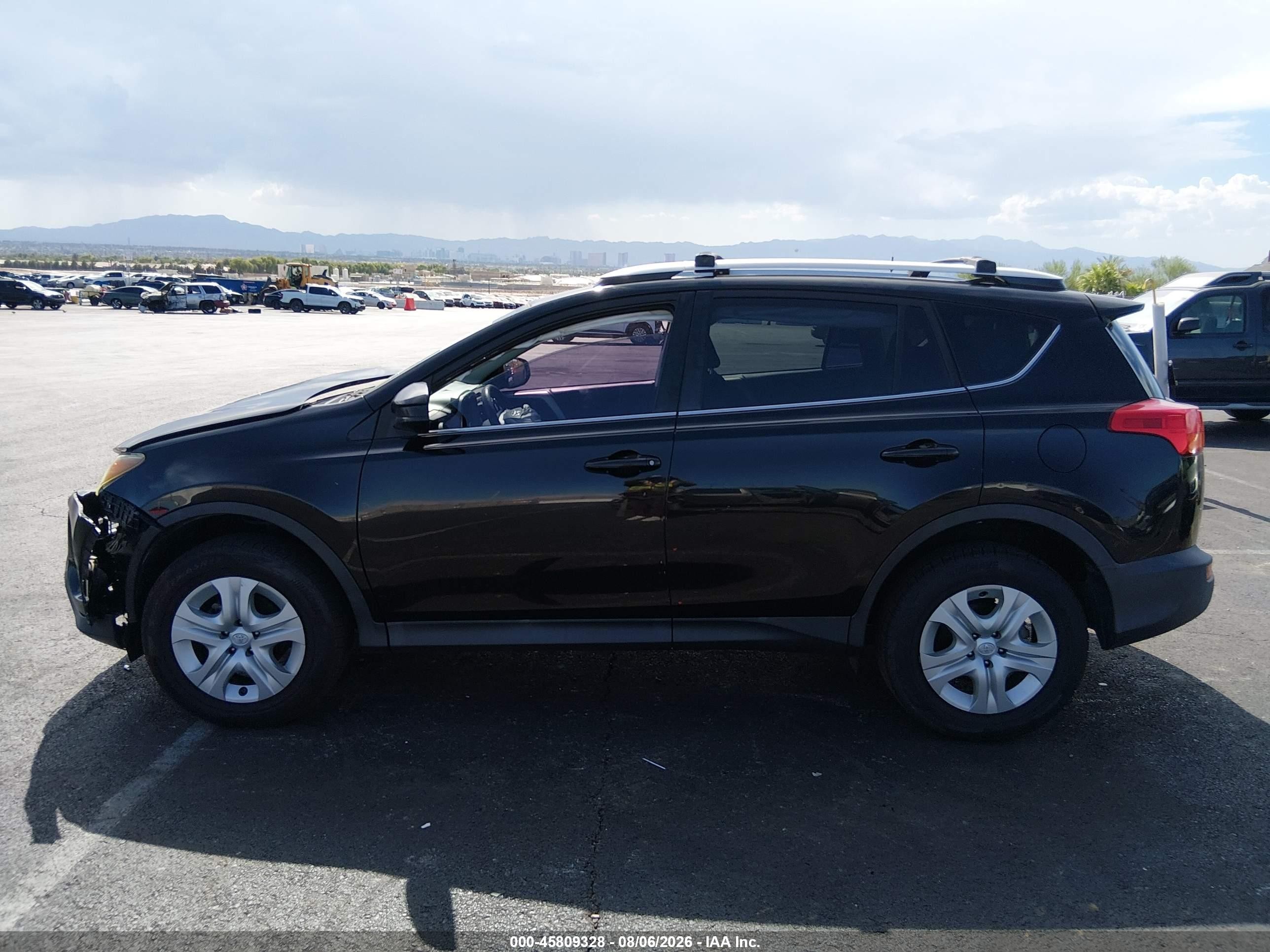2014 Toyota Rav4 Le Black vin: 2T3ZFREV4EW097513