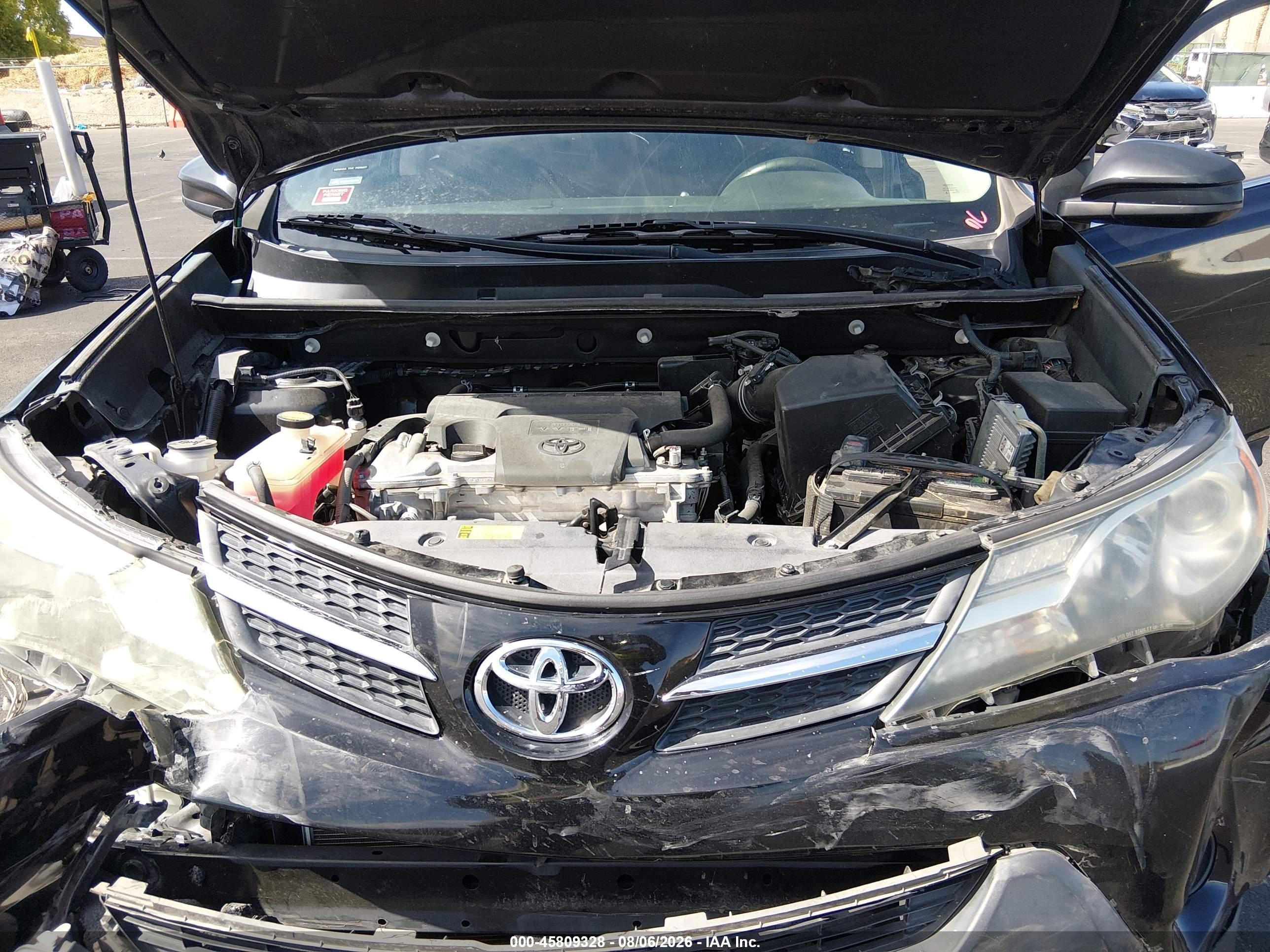 2014 Toyota Rav4 Le Black vin: 2T3ZFREV4EW097513