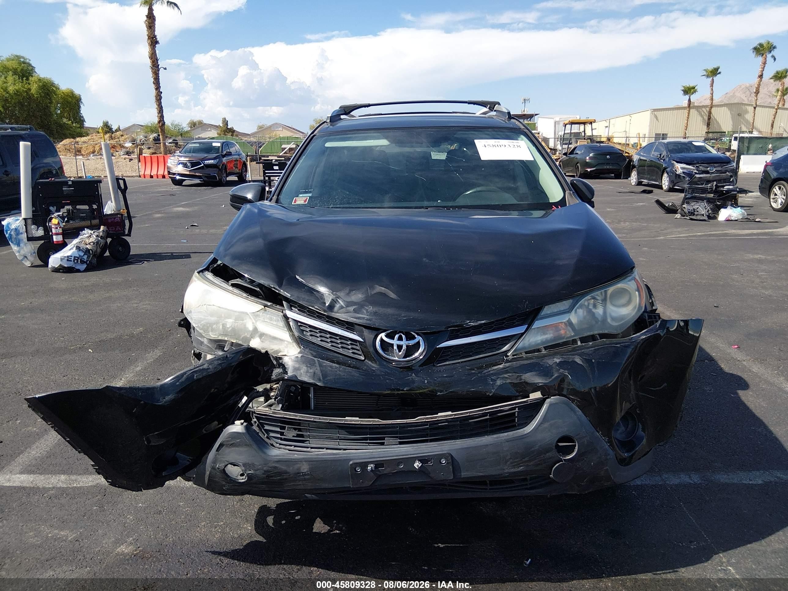 2014 Toyota Rav4 Le Black vin: 2T3ZFREV4EW097513
