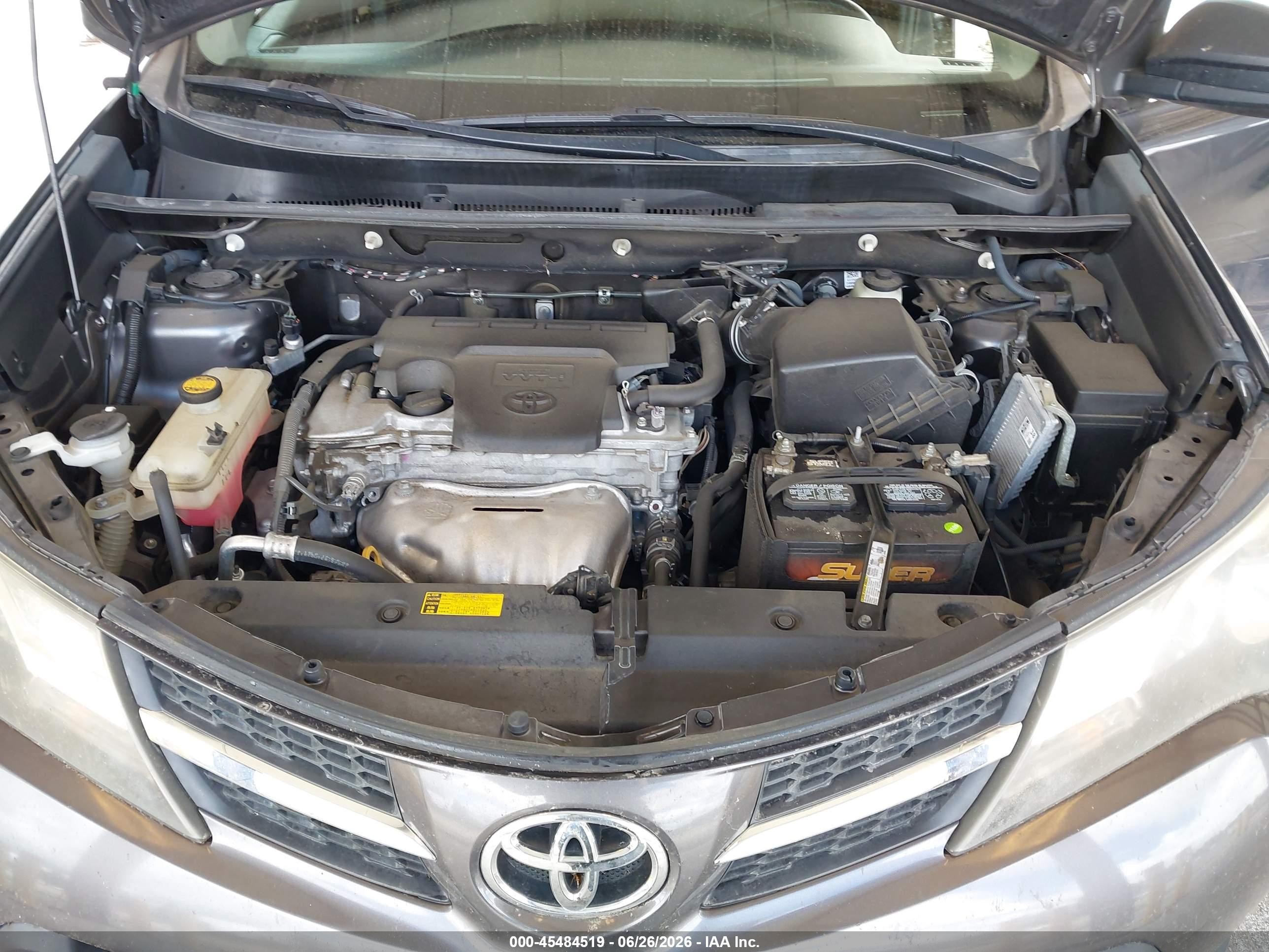 2015 Toyota Rav4 Le Gray vin: 2T3ZFREV4FW136036