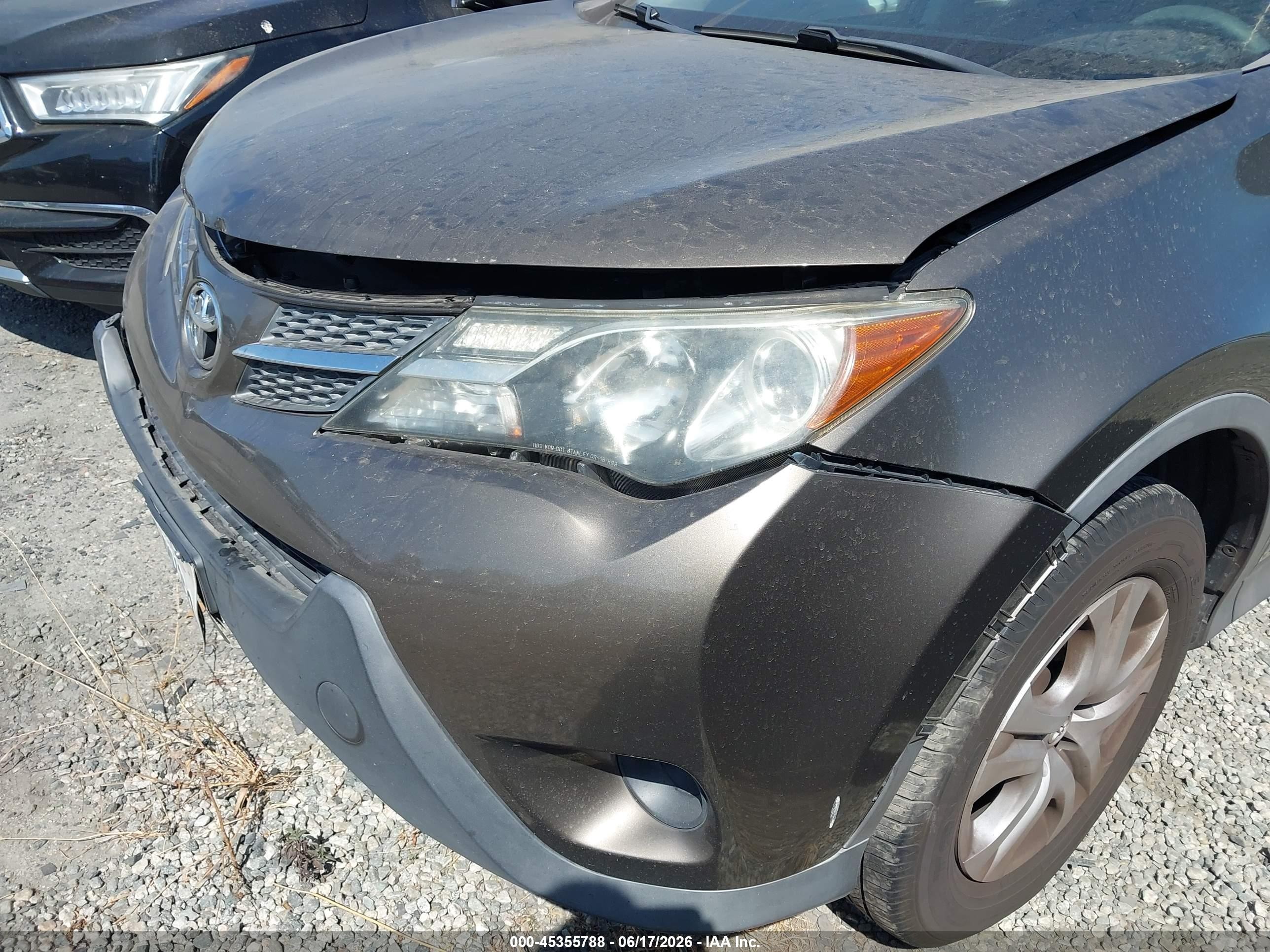 2015 Toyota Rav4 Le Brown vin: 2T3ZFREV4FW156870