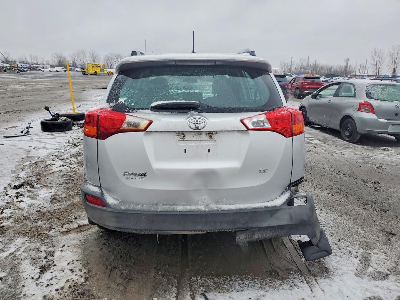 2015 Toyota Rav4 Le Silver vin: 2T3ZFREV4FW170381