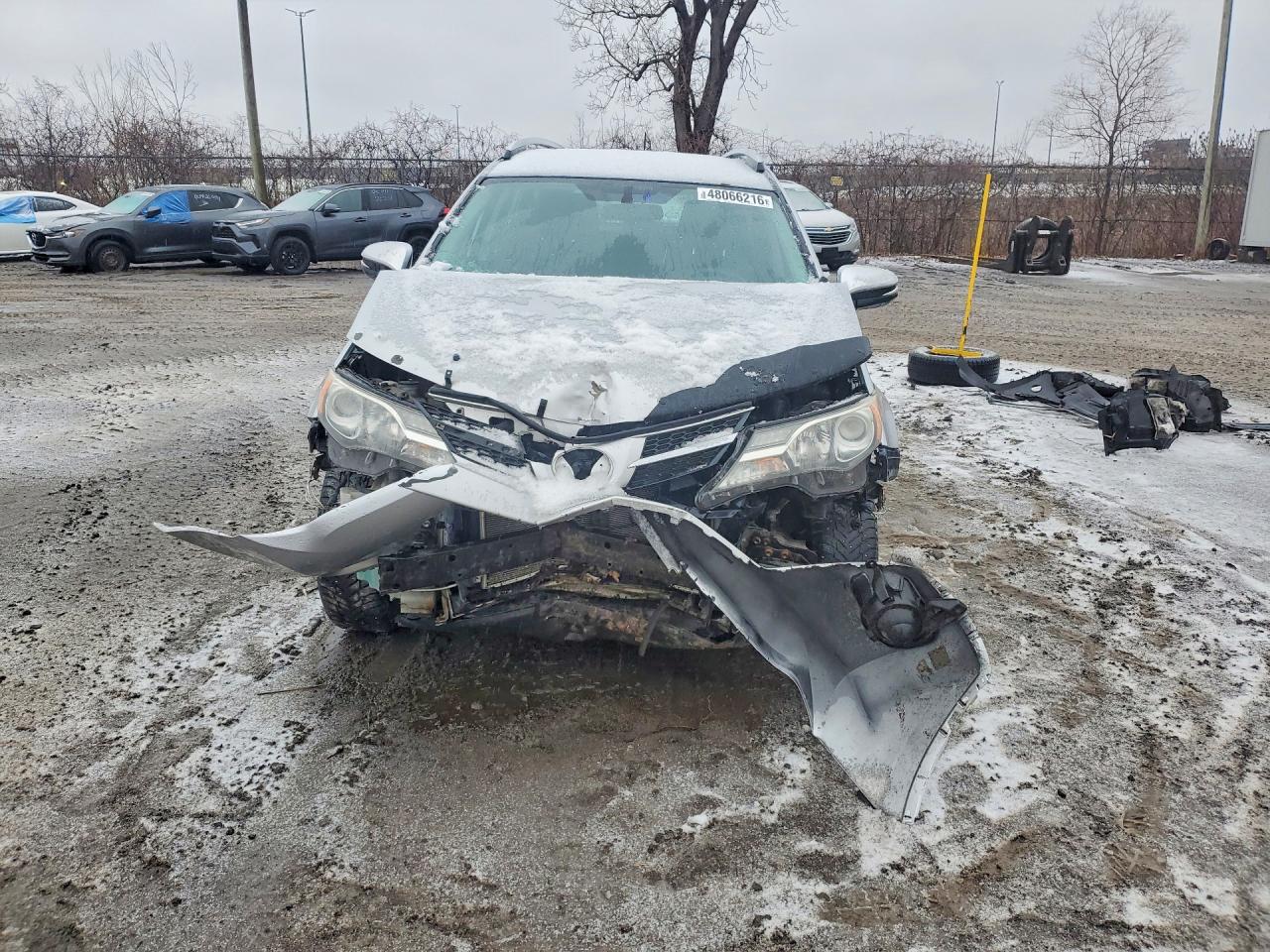 2015 Toyota Rav4 Le Silver vin: 2T3ZFREV4FW170381