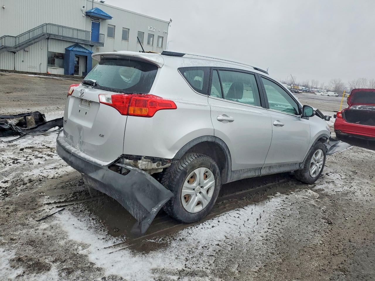 2015 Toyota Rav4 Le Silver vin: 2T3ZFREV4FW170381