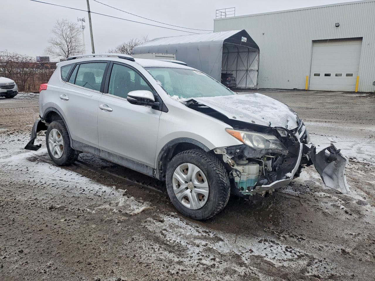 2015 Toyota Rav4 Le Silver vin: 2T3ZFREV4FW170381
