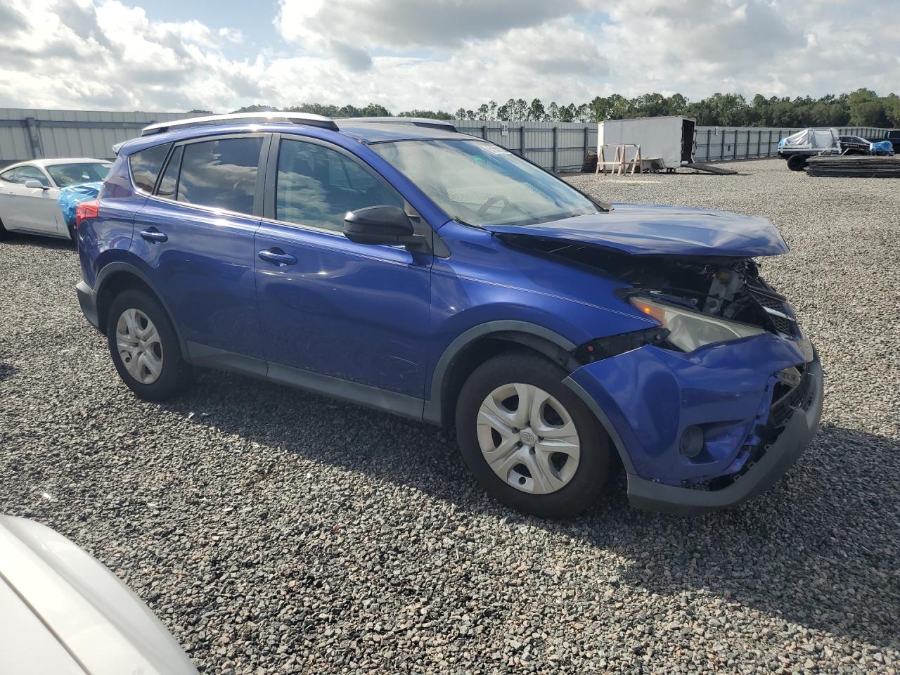 2015 Toyota Rav4 Le Blue vin: 2T3ZFREV4FW189769