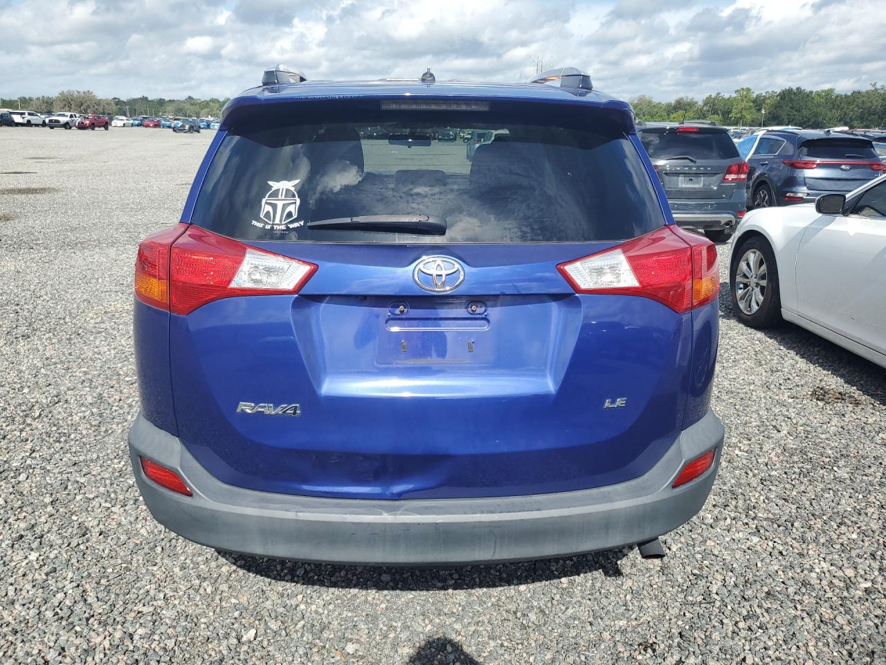 2015 Toyota Rav4 Le Blue vin: 2T3ZFREV4FW189769
