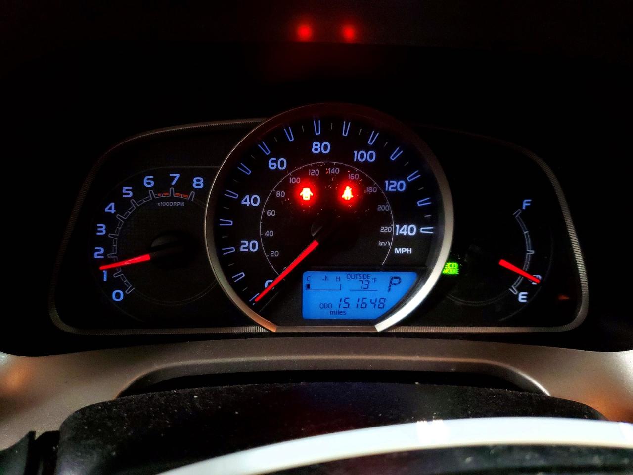 2015 Toyota Rav4 Le Blue vin: 2T3ZFREV4FW199136
