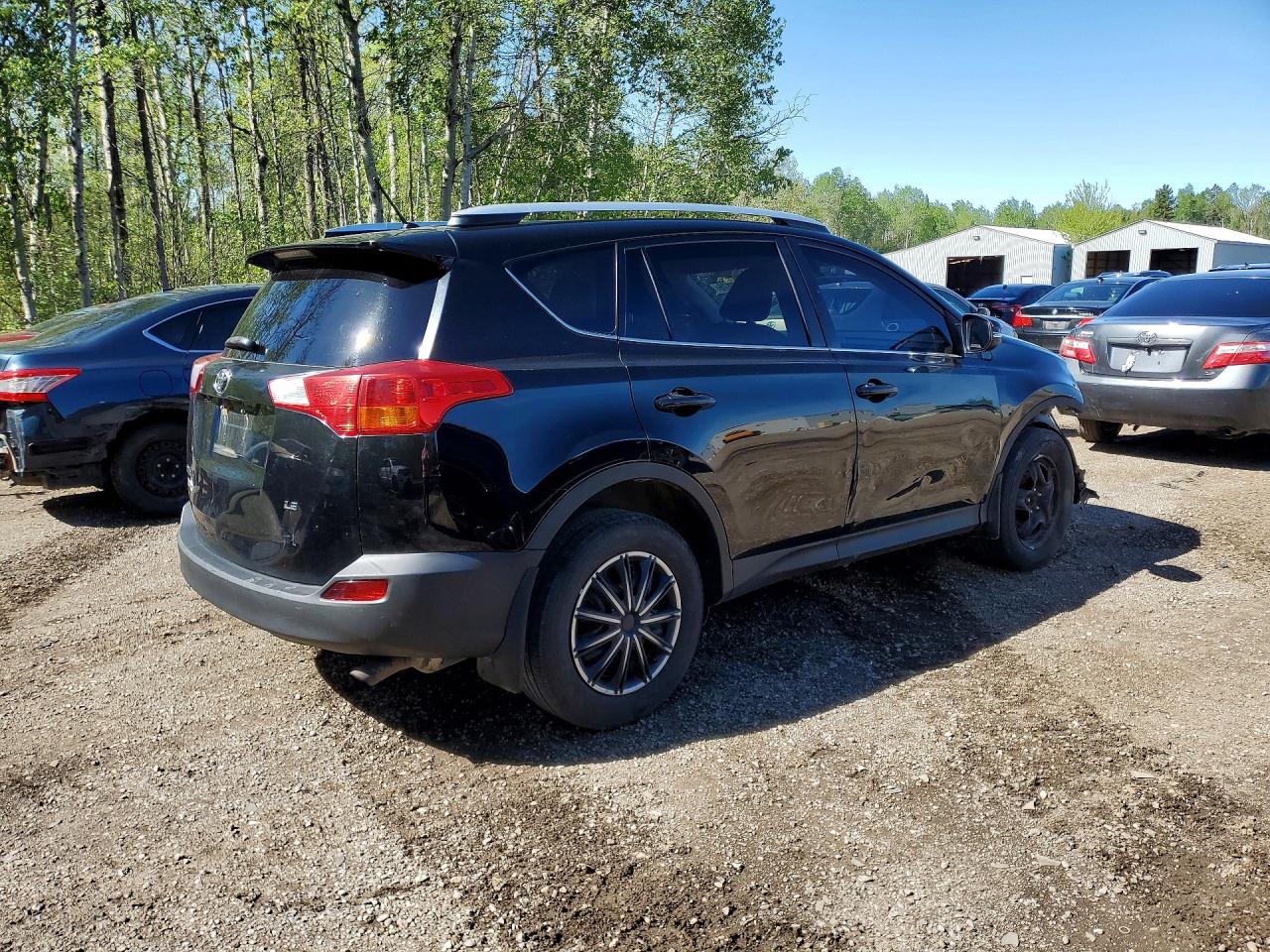 2015 Toyota Rav4 Le Black vin: 2T3ZFREV4FW208031