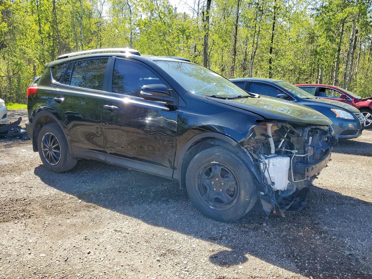 2015 Toyota Rav4 Le Black vin: 2T3ZFREV4FW208031